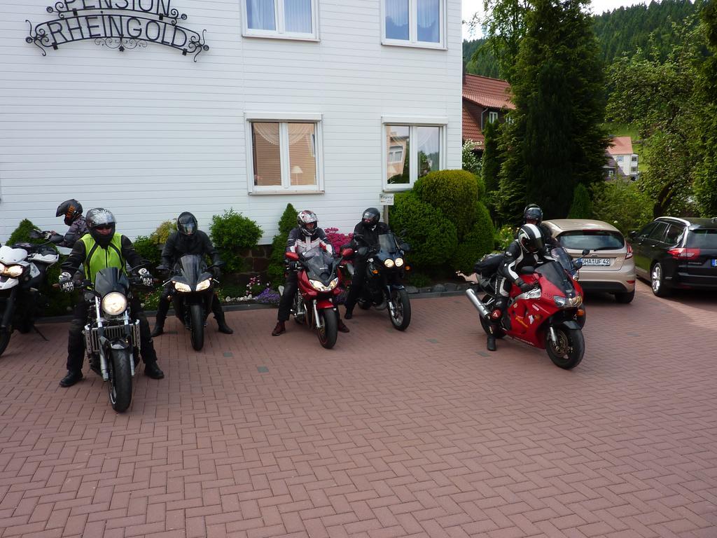 Pension Rheingold Garni Bad Grund Bagian luar foto